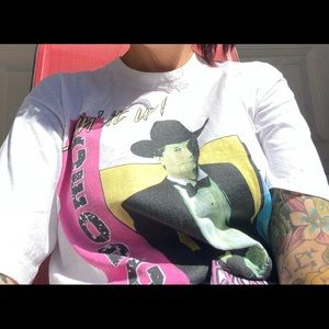 Retro George strait tour shirt